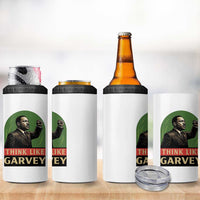 Think Like Garvey 4 in 1 Can Cooler Tumbler Civil Rights Leader Gift