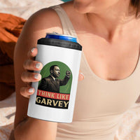 Think Like Garvey 4 in 1 Can Cooler Tumbler Civil Rights Leader Gift