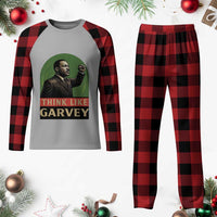 Think Like Garvey Plaid Pajama Set Civil Rights Leader Gift