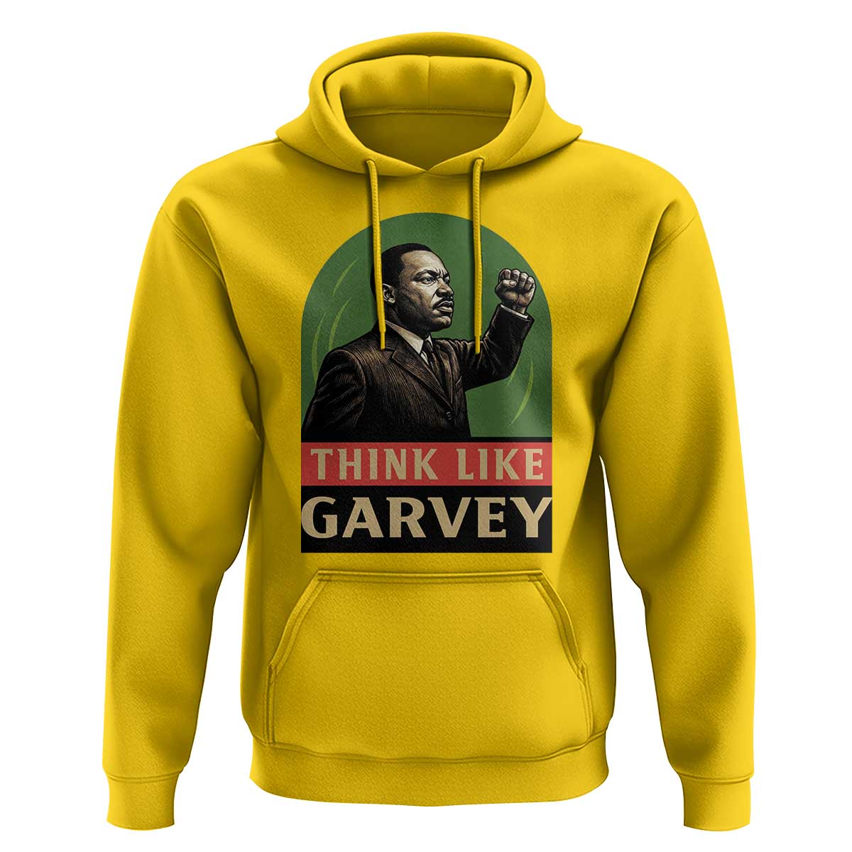 Think Like Garvey Hoodie Civil Rights Leader Gift