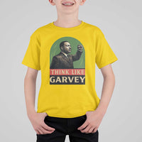 Think Like Garvey T Shirt For Kid Civil Rights Leader Gift