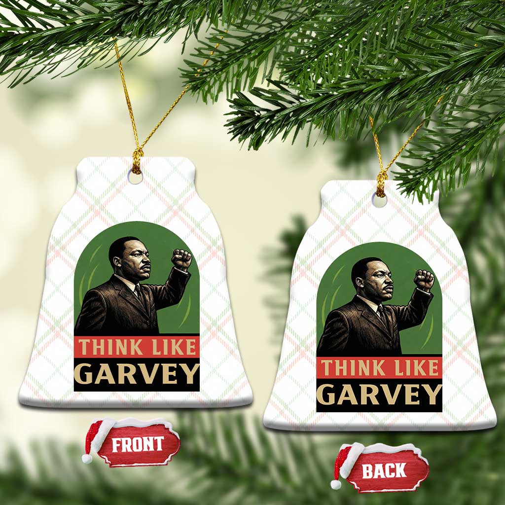 Think Like Garvey Ceramic Ornament Civil Rights Leader Gift