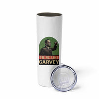 Think Like Garvey Skinny Tumbler Civil Rights Leader Gift