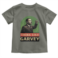 Think Like Garvey Toddler T Shirt Civil Rights Leader Gift