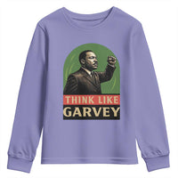 Think Like Garvey Youth Sweatshirt Civil Rights Leader Gift