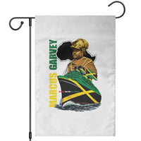 Marcus Garvey Jamaica Pride Garden Flag One God One Aim One Destiny