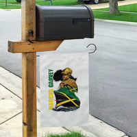 Marcus Garvey Jamaica Pride Garden Flag One God One Aim One Destiny