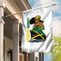 Marcus Garvey Jamaica Pride Garden Flag One God One Aim One Destiny