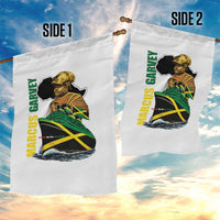 Marcus Garvey Jamaica Pride Garden Flag One God One Aim One Destiny