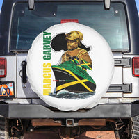 Marcus Garvey Jamaica Pride Spare Tire Cover One God One Aim One Destiny
