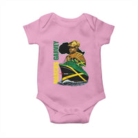 Marcus Garvey Jamaica Pride Baby Onesie One God One Aim One Destiny