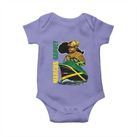 Marcus Garvey Jamaica Pride Baby Onesie One God One Aim One Destiny