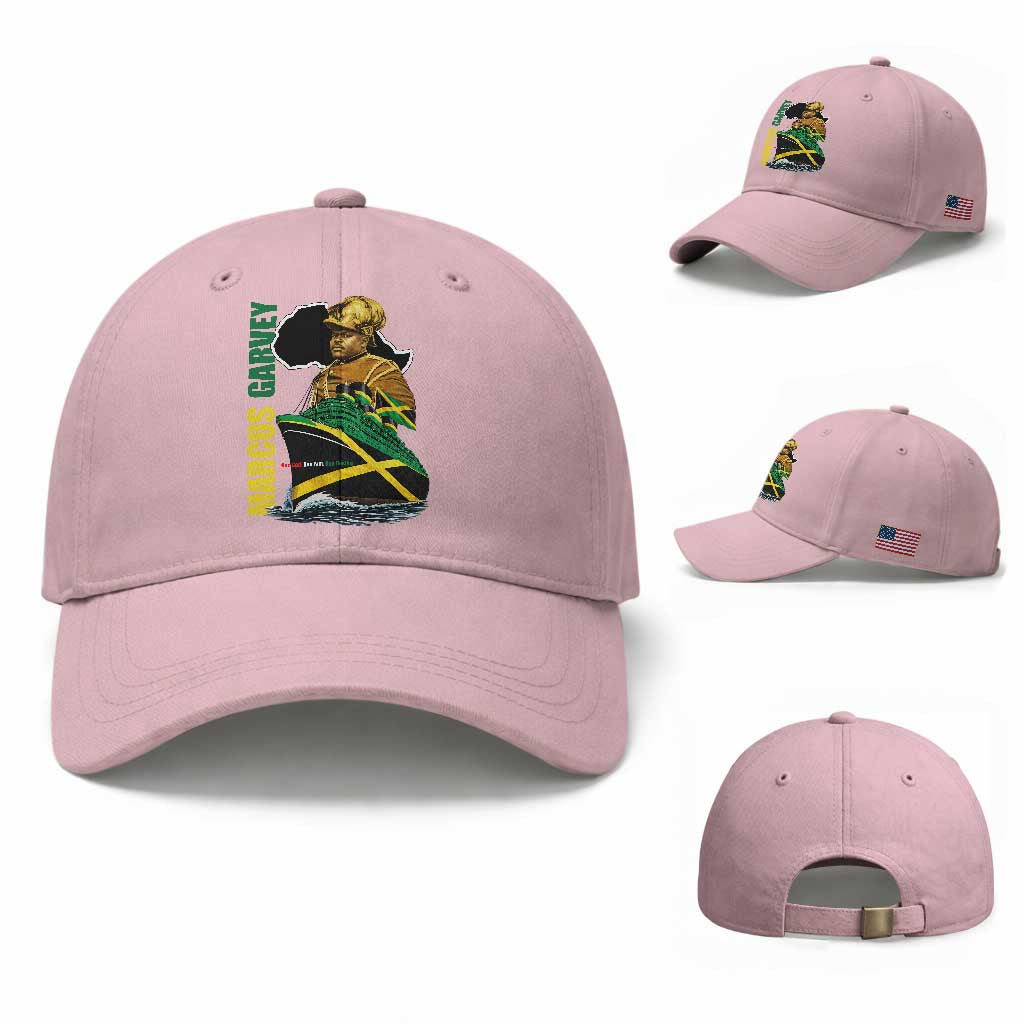 Marcus Garvey Jamaica Pride Baseball Cap One God One Aim One Destiny