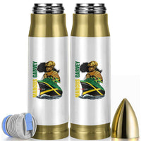 Marcus Garvey Jamaica Pride Bullet Tumbler One God One Aim One Destiny