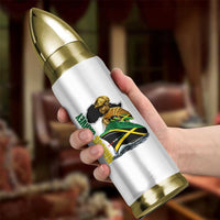 Marcus Garvey Jamaica Pride Bullet Tumbler One God One Aim One Destiny