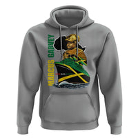 Marcus Garvey Jamaica Pride Hoodie One God One Aim One Destiny