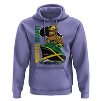 Marcus Garvey Jamaica Pride Hoodie One God One Aim One Destiny