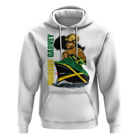 Marcus Garvey Jamaica Pride Hoodie One God One Aim One Destiny