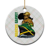 Marcus Garvey Jamaica Pride Ceramic Ornament One God One Aim One Destiny