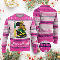 Marcus Garvey Jamaica Pride Ugly Christmas Sweater One God One Aim One Destiny