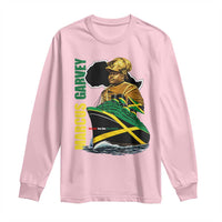 Marcus Garvey Jamaica Pride Long Sleeve Shirt One God One Aim One Destiny