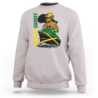Marcus Garvey Jamaica Pride Sweatshirt One God One Aim One Destiny