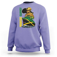 Marcus Garvey Jamaica Pride Sweatshirt One God One Aim One Destiny