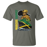 Marcus Garvey Jamaica Pride T Shirt One God One Aim One Destiny