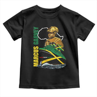 Marcus Garvey Jamaica Pride Toddler T Shirt One God One Aim One Destiny