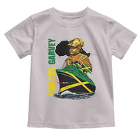 Marcus Garvey Jamaica Pride Toddler T Shirt One God One Aim One Destiny