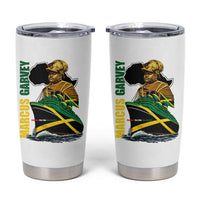 Marcus Garvey Jamaica Pride Tumbler Cup One God One Aim One Destiny