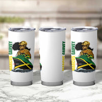Marcus Garvey Jamaica Pride Tumbler Cup One God One Aim One Destiny