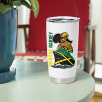 Marcus Garvey Jamaica Pride Tumbler Cup One God One Aim One Destiny