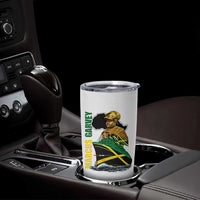 Marcus Garvey Jamaica Pride Tumbler Cup One God One Aim One Destiny