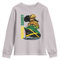 Marcus Garvey Jamaica Pride Youth Sweatshirt One God One Aim One Destiny