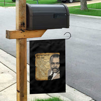 Marcus Garvey Garden Flag Strong Black History Leader