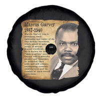 Marcus Garvey Spare Tire Cover Strong Black History Leader