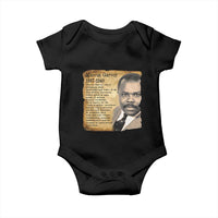 Marcus Garvey Baby Onesie Strong Black History Leader