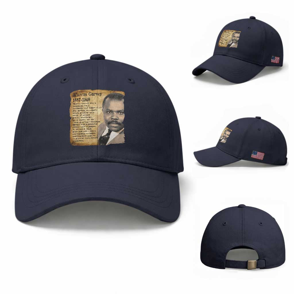 Marcus Garvey Baseball Cap Strong Black History Leader