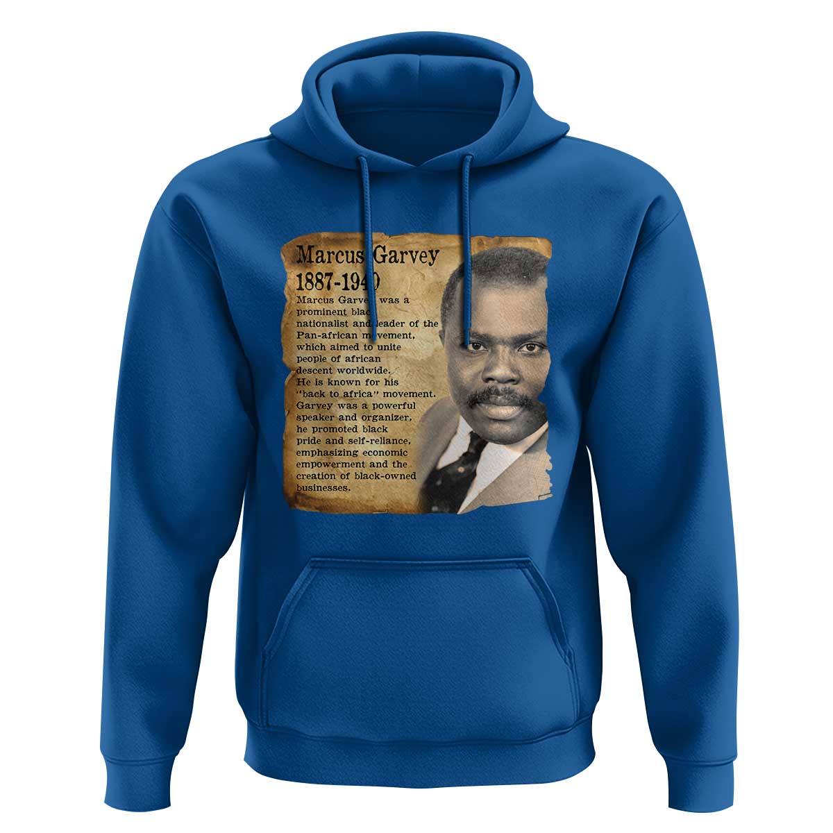 Marcus Garvey Hoodie Strong Black History Leader