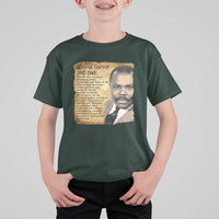 Marcus Garvey T Shirt For Kid Strong Black History Leader