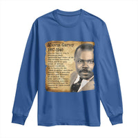Marcus Garvey Long Sleeve Shirt Strong Black History Leader