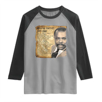 Marcus Garvey Raglan Shirt Strong Black History Leader