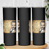 Marcus Garvey Skinny Tumbler Strong Black History Leader