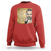 Marcus Garvey Sweatshirt Strong Black History Leader
