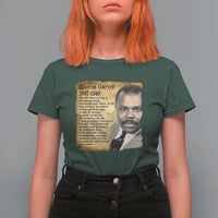 Marcus Garvey T Shirt For Women Strong Black History Leader