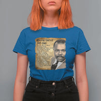 Marcus Garvey T Shirt For Women Strong Black History Leader