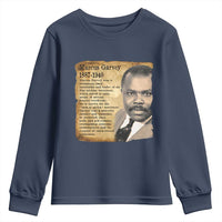 Marcus Garvey Youth Sweatshirt Strong Black History Leader