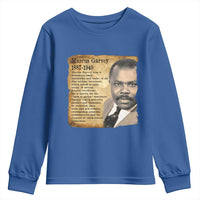 Marcus Garvey Youth Sweatshirt Strong Black History Leader