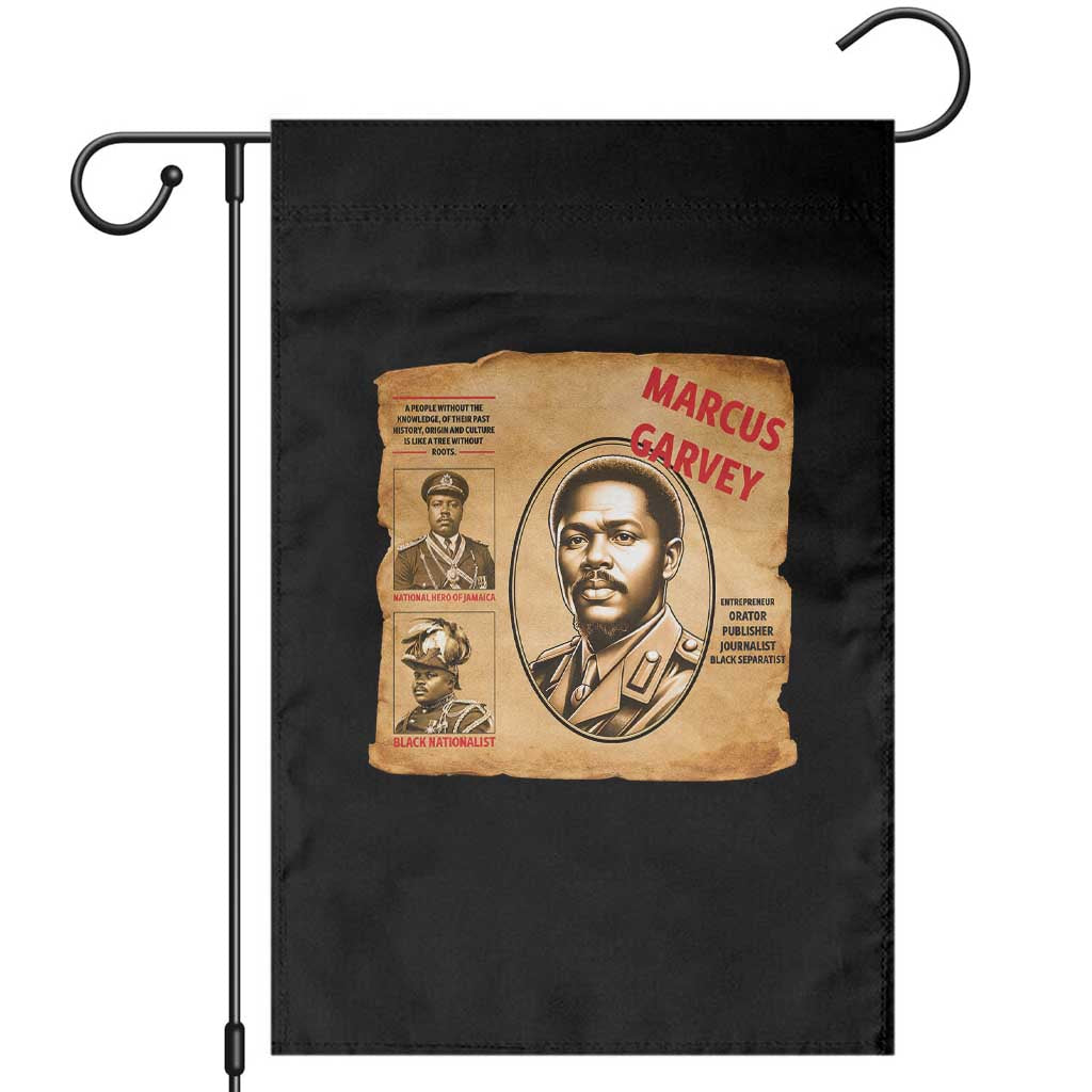 Marcus Garvey Garden Flag First National Hero Of Jamaica Legacy